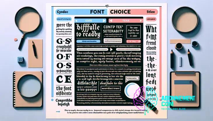 Choosing the Right Fonts for Web Readability