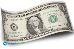 Billete de un dólar, imagen asociada al dólar ahorro y al impacto de impuestos en la compra.