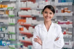 Mapa de la ciudad marcando un recorrido hacia farmacias, relacionado con la Ley de genéricos.