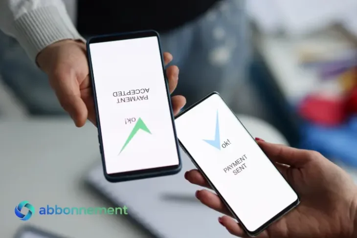 Bonifico istantaneo inviato tra due smartphone